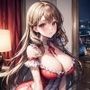 巨乳ホテルメイドのエッチな日常