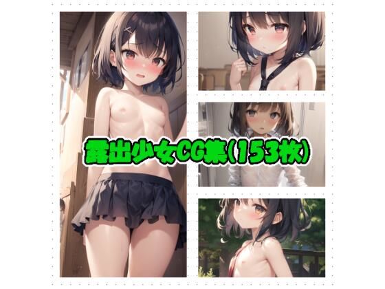 露出させられている少女のCG集です【露出少女CG集（153枚）】