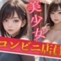 美少女コンビニ店員 Fカップ美女店員と偶然に遭遇