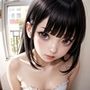 黒髪ぱっつん美少女