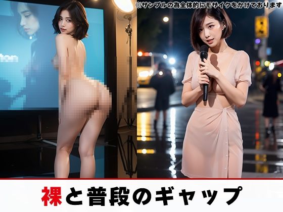 【全480枚】「報道キャスターの特別なリポート」 -AIで描く究極の美女達- 画像3