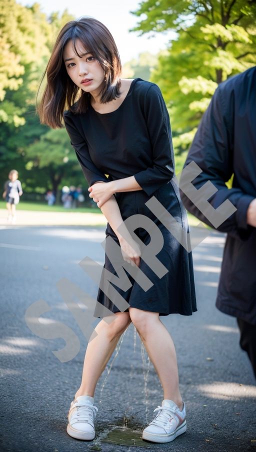 おしがま写真集 人妻達の失禁 日曜の公園編 VOL.1 画像1