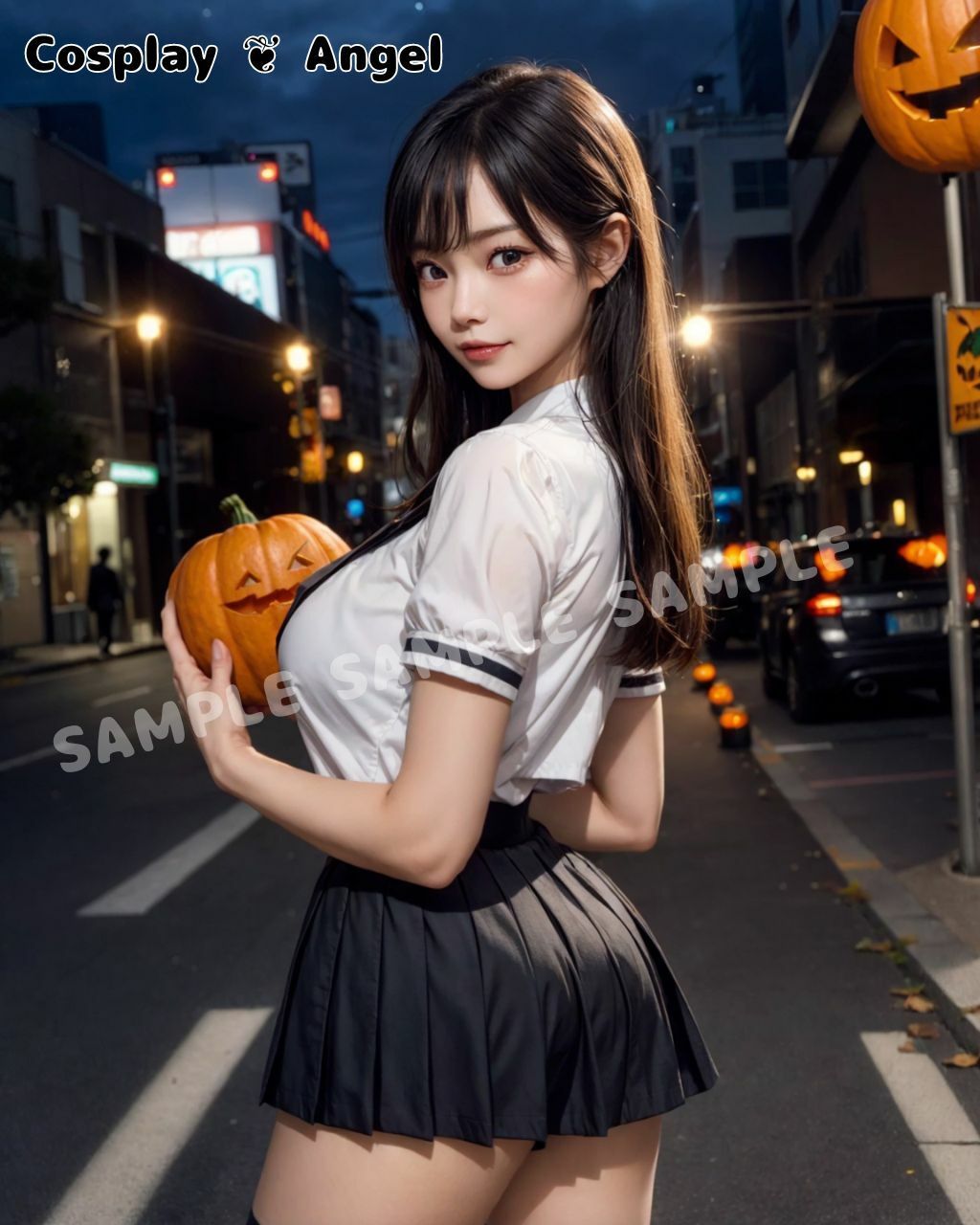 ハロウィンコスプレS級美女へ問答無用中出しセックス_6