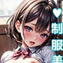 制服美少女ノーパン開脚まんこ 生ちんぽ挿入バージョン