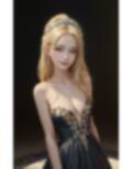 AI美女写真集Vol.91:ドレス美女ティナ19歳 画像4