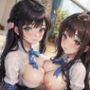 優しい挑発M字開脚 Vol.3 制服ムチムチ巨乳編 前編