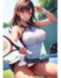 ノーブラ・スポーツ少女