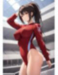 ノーブラ・スポーツ少女