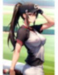 ノーブラ・スポーツ少女