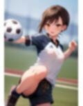 ノーブラ・スポーツ少女