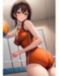 ノーブラ・スポーツ少女