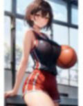ノーブラ・スポーツ少女