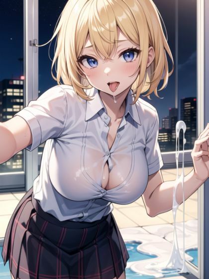 サンプル画像1:巨乳ビッチギャルの初援交(梵天) [d_314309]