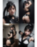 ボンデージ写真館 黒髪ポニテ編