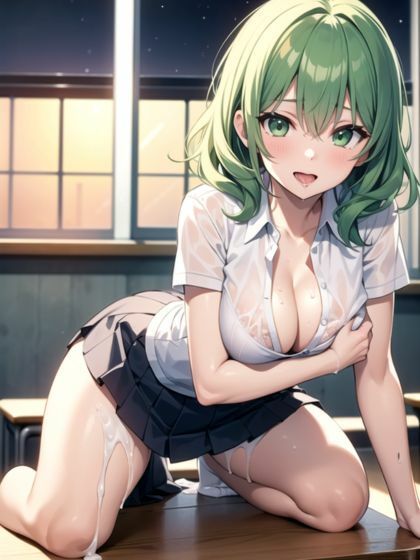 サンプル画像1:巨乳JKの初援交(梵天) [d_314339]