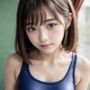 女子校生スク水グラビア＆裏AV撮影