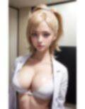 爆乳研修医ギャル AI生成ヌードグラビアCG集
