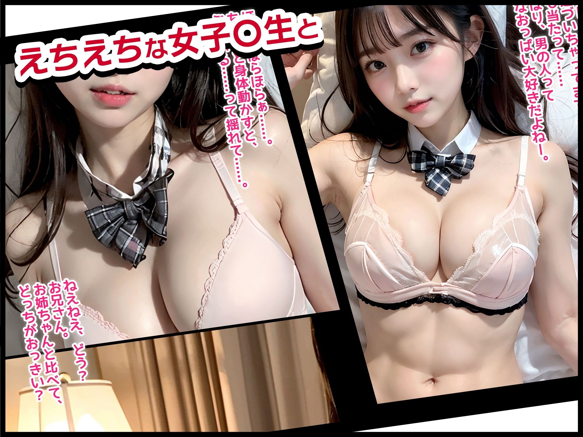 【コミック】JKリフレで彼女の妹と裏オプ生本番 画像5