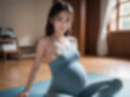 マタニティヨガ【妊婦がエロポーズ】