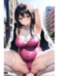 露出大好き花嫁妊婦ちゃん:レオタード編 1