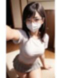 裏垢自撮り大公開！清楚系巨乳メガネちゃんの黒歴史発見！？ AI生成ヌードグラビアCG集