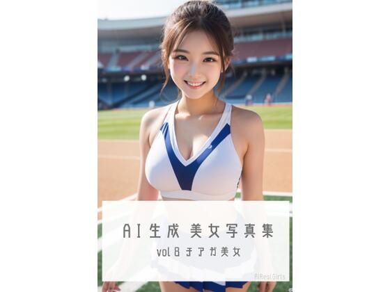 AI生成美女写真集 vol8 チアガ美女