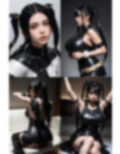 ボンデージ写真館 黒髪ツインテ編