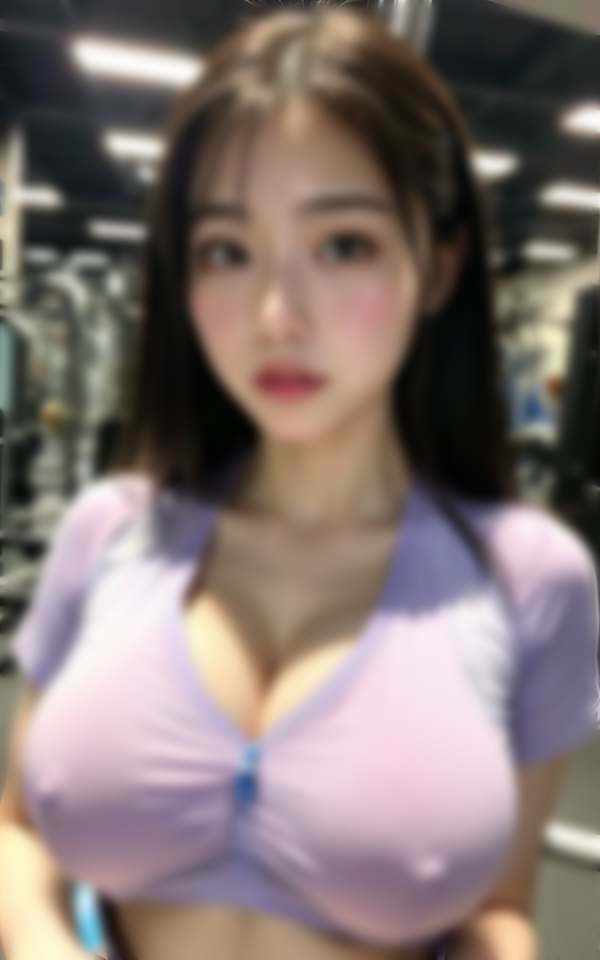 ジムでよく会う超ギガ神乳の奇跡の美女 画像3