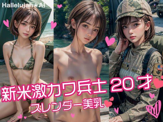 新米激カワ兵士20才★スレンダー美乳