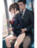 痴●専用車両に乗り込んじゃう女子校生達
