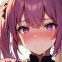ベッドの上の白濁美少女。