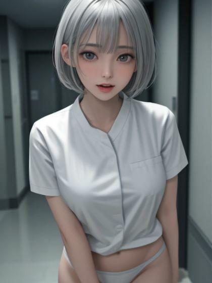 洗脳された淫乱美少女ナース1