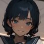 ネットで知り合ったエロカワ女子校生との着衣セックス集
