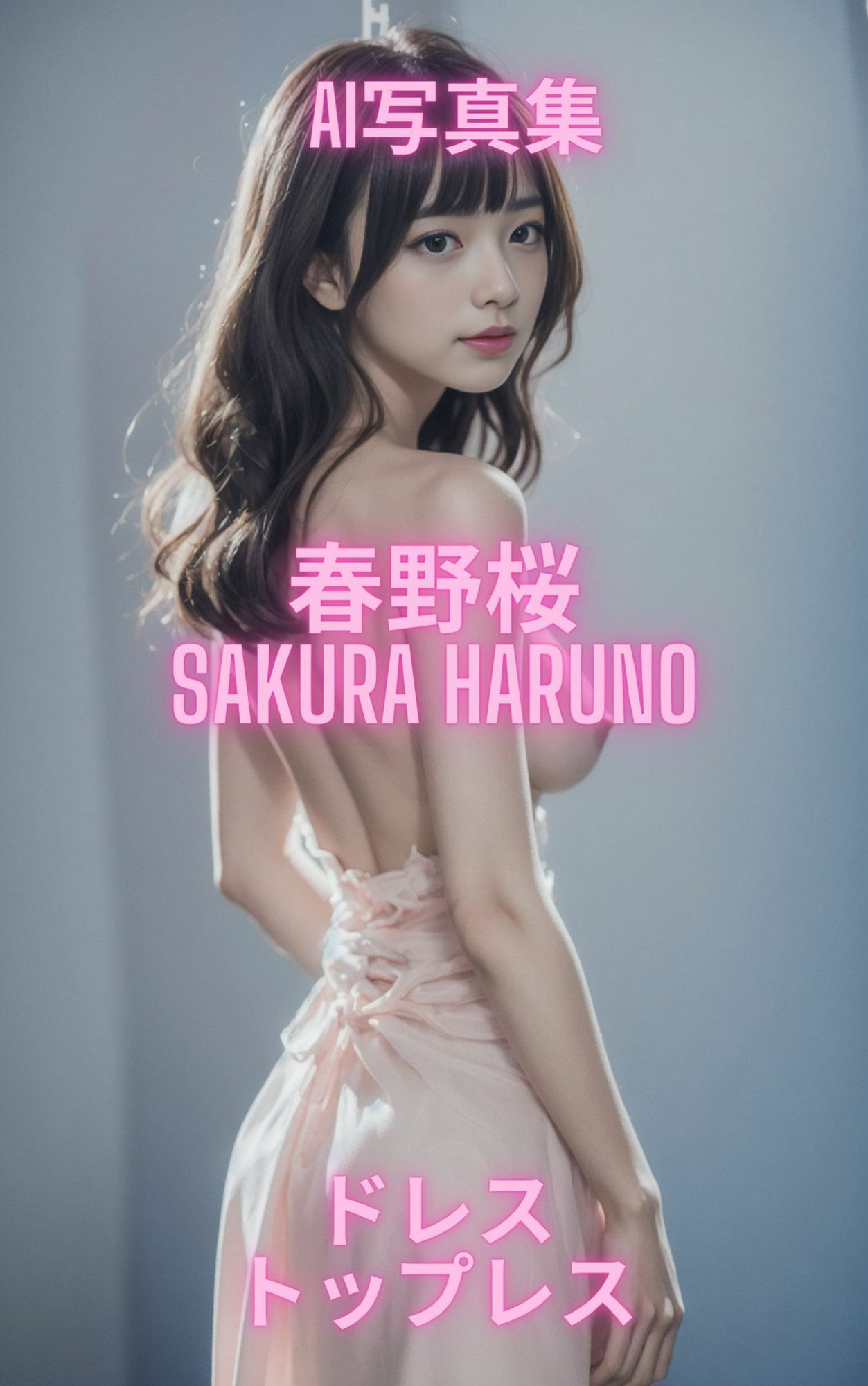 AI写真集 春野桜 Sakura Haruno ドレストップレス_3