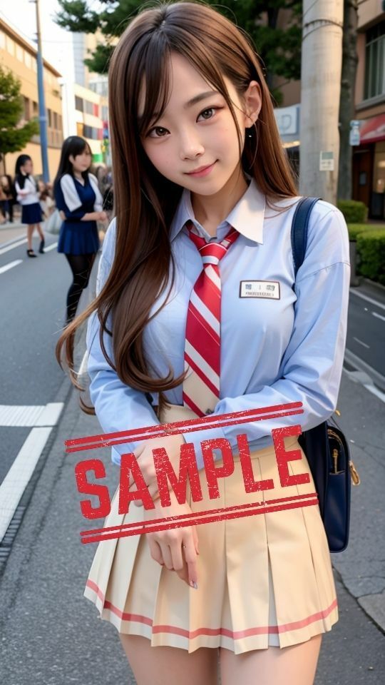 【無料】制服女子のストリートスナップ撮ってきました。Vol.0_4