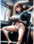 女子校生と電車でやりたい放題