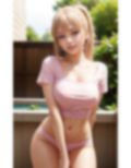 乳首ビンビン着衣ノーブラおっぱいギャル AI生成ヌードグラビアCG集