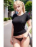 乳首ビンビン着衣ノーブラおっぱいギャル AI生成ヌードグラビアCG集