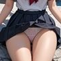 パンチラ女子〇生5