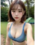 【AIグラビア写真集】ギャル×キャンプ100選 ＃69 画像1