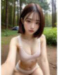 【AIグラビア写真集】ギャル×キャンプ100選 ＃69 画像3