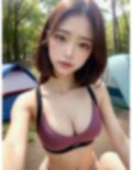 【AIグラビア写真集】ギャル×キャンプ100選 ＃72 画像8