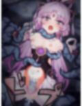 【2Dアニメ】触手に種付けされて苗床化、排卵させた卵子に精子が入り込んで受精する、腹ボテしたお腹にも容赦なく連続中出し