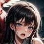 雨の中、式神に犯●れた巨乳巫女2