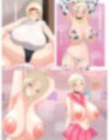 となりの金髪（爆乳）。