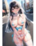 露出大好きマイクロビキニの花嫁ヴァージンちゃん