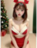 【AIグラビア写真集】ギャル×クリスマス100選 ＃84 画像2