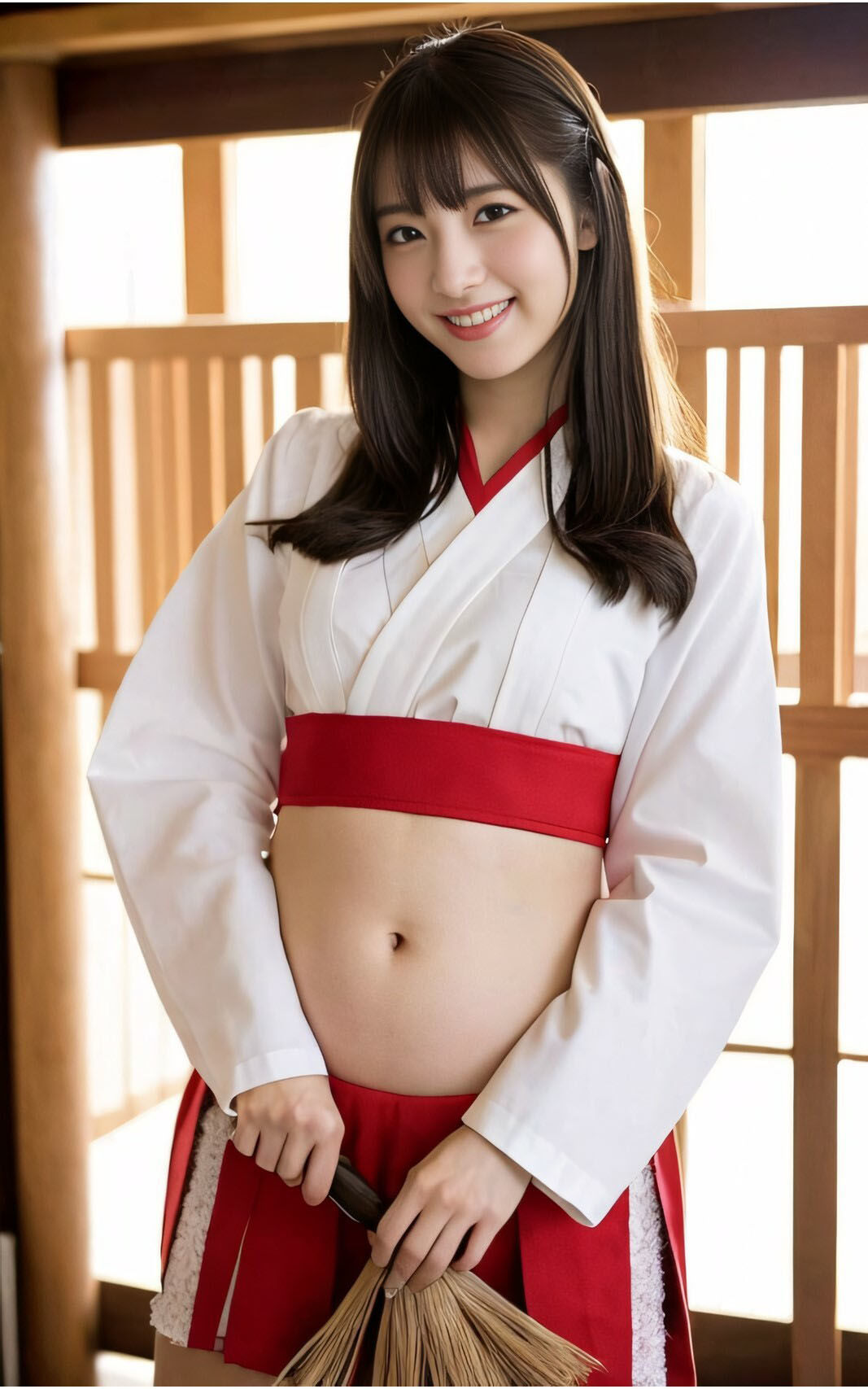 AI photobook 巫女 画像2