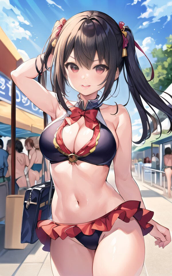 AI Artworks 水着 画像4