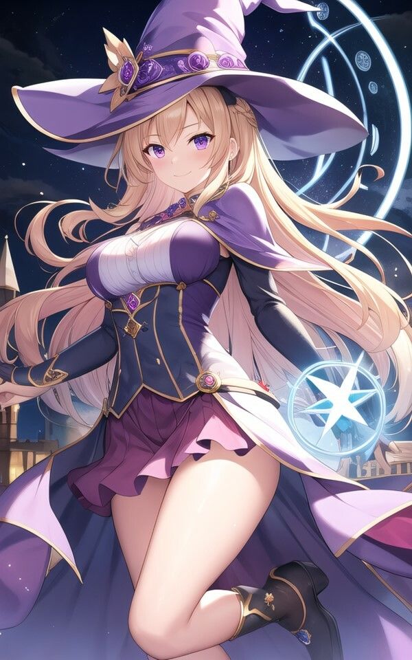 AI Artworks 魔女 画像1